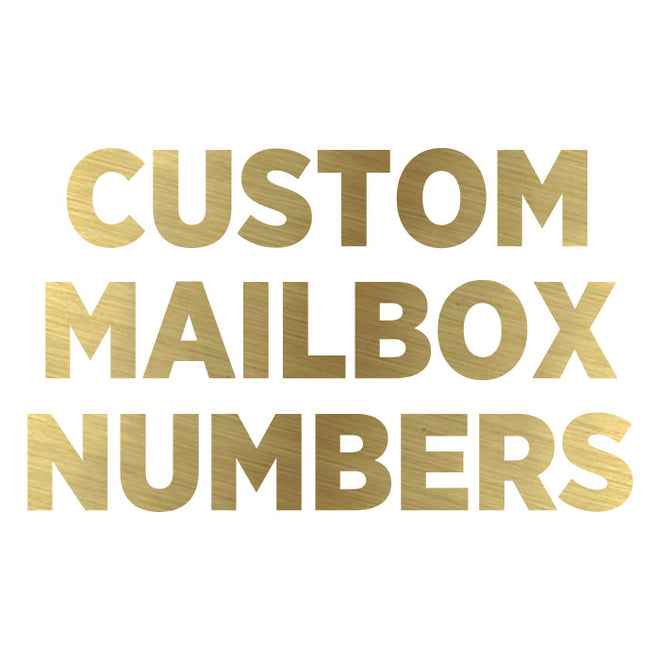 Mailbox Numbers