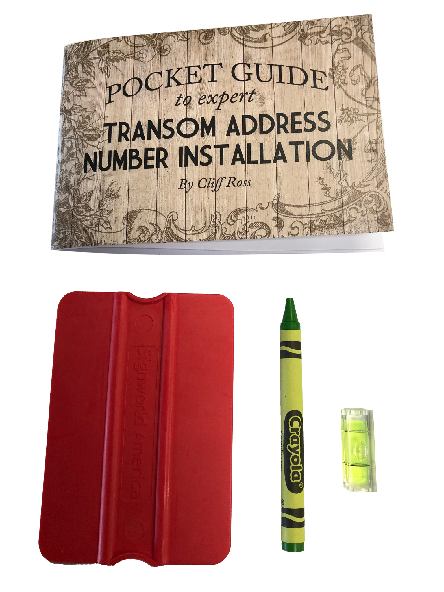 DIY Transom Number Installation Kit