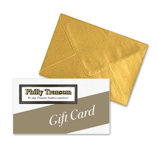 Philly Transom Gift Card